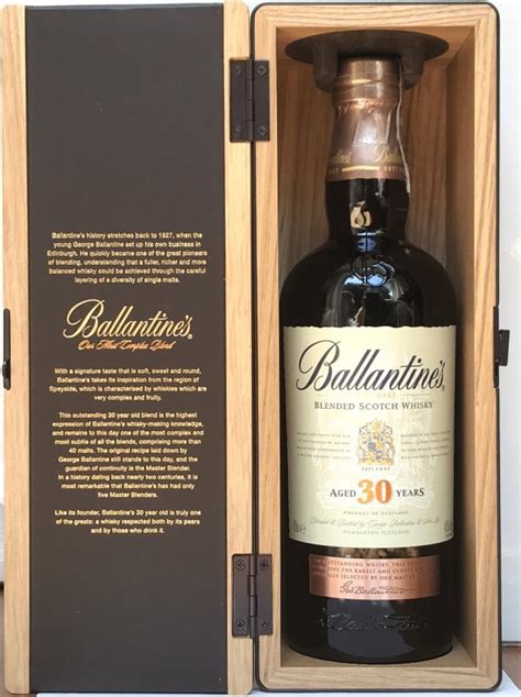 ballantine whisky price 30 years.